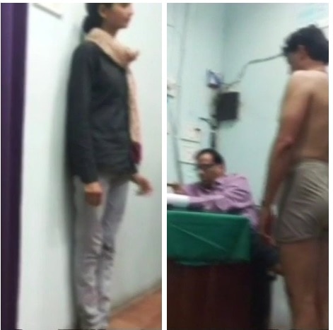 aina sebastian add naked dr exam photo