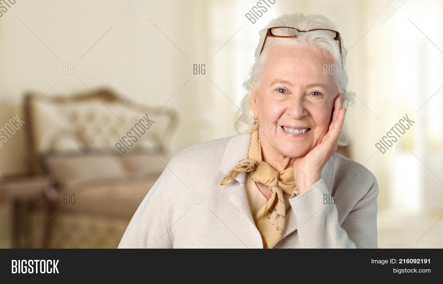 betty beson add old woman blonde image