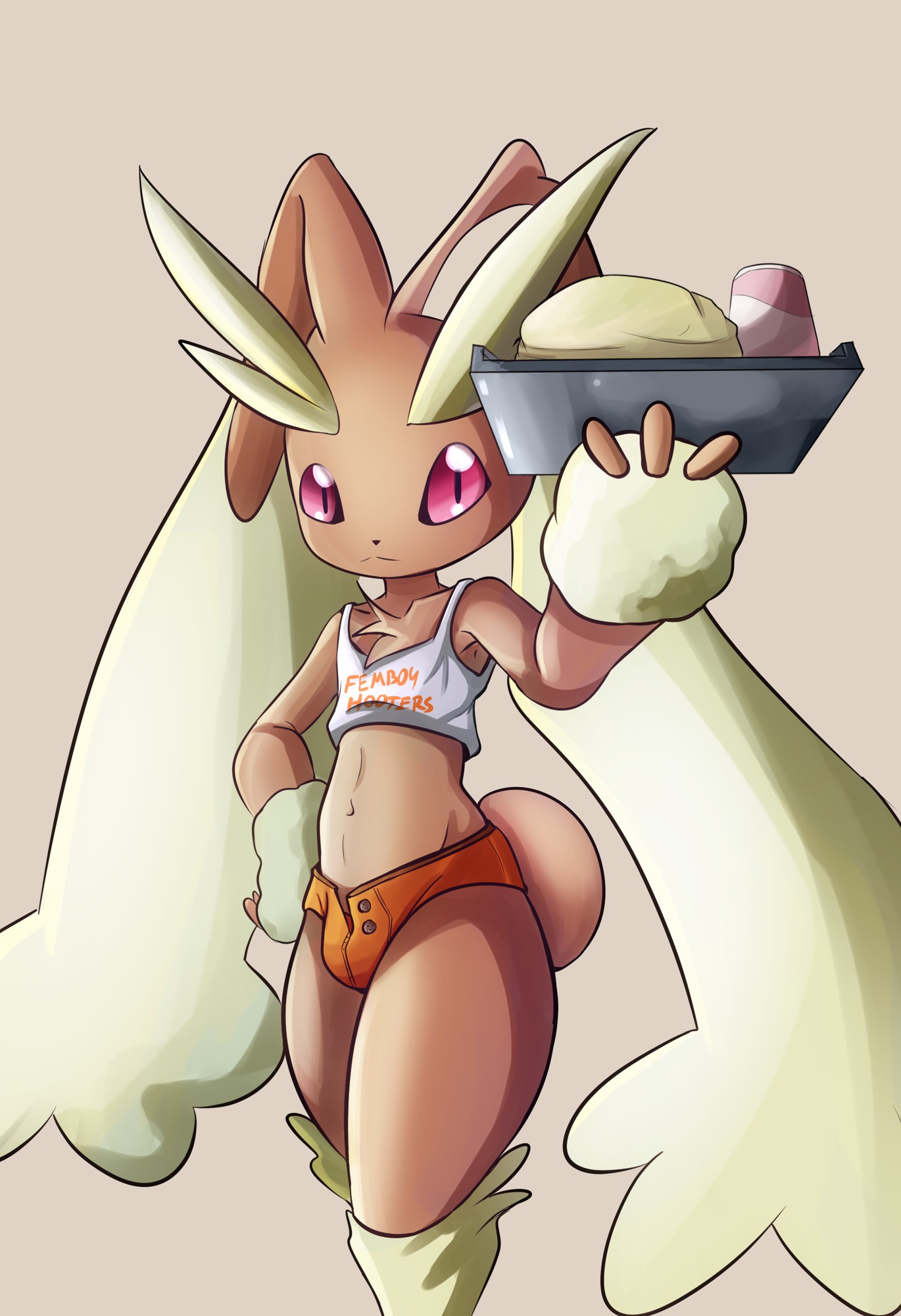 alba green add femboy lopunny photo